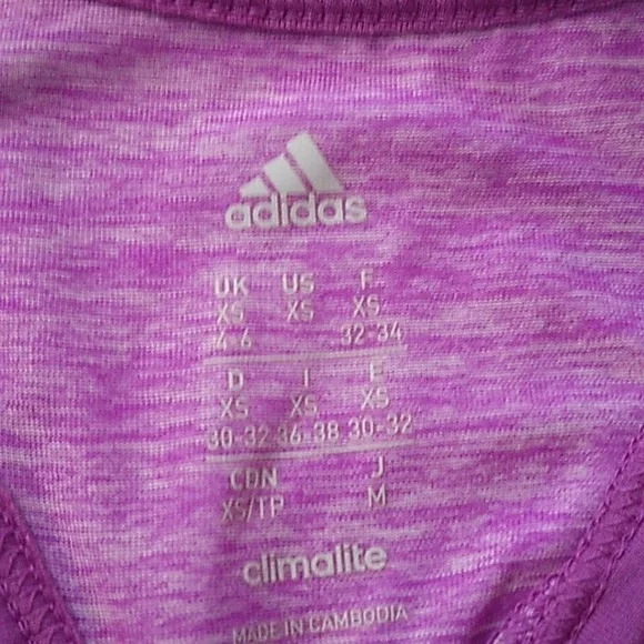 ADIDAS CLIMALITE WOMENS ATHLETIC TANK TOP - Picture 8 of 13